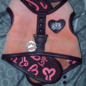 Juicy couture dog vest (could be harness )